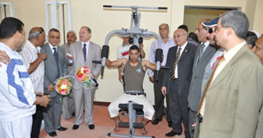 محافظ البحيرة يفتتح مشروعات تنموية بقرية المجد