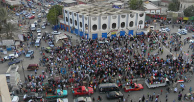  بالصور .. فرح هستيرى ومسيرات بالآلاف فى السويس لفوز "مرسى"