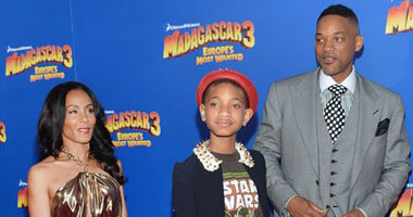 بالصور..ويل سميث وجيسيكا شاستين بعرض"Madagascar3" فى نيويورك