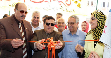 افتتاح معرض لمنتجات غزل المحلة بالعريش