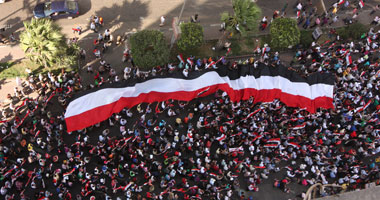 مسيرة لجبهة الإنقاذ بـ"أوسيم" احتفالا بسقوط حكم الإخوان