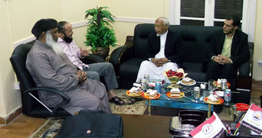 الجماعة الإسلامية تستقبل رئيس مؤسسة رسول الرحمة العالمية بالهند