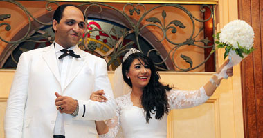 حفل زفاف الزميلين وائل السمرى ودينا عبد العليم 