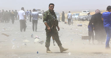 إصابة قائد عسكرى فى "داعش" بنيران قناص جنوب تكريت بالعراق