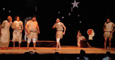 مسرحية "إكليل الغار" على خشبة مسرح الجيزويت