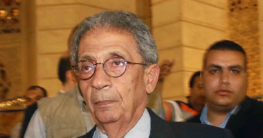 عمرو موسى يدعو الجاليات المصرية لشراء شهادات استثمار قناة السويس‎
