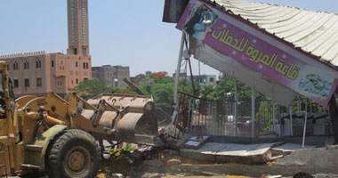 محافظة القليوبية تشن حملة لإزالة التعديات على الأراضى الزراعية