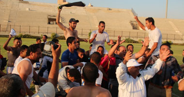 بالصور..احتفالات شعبية بالبحيرة لصعود نادى دمنهور للدورى الممتاز