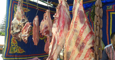 45 جنيها سعر بيع اللحوم بشوادر بنى سويف استعدادا لعيد الأضحى