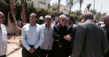 وزير الاتصالات ينتقل إلى موقع حادث انفجار سنترال 6 أكتوبر