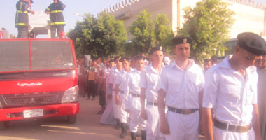 بالصور والفيديو.. جنازة عسكرية لشهيد رفح فى الإسماعيلية