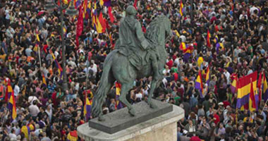 بالصور.. مظاهرات بأسبانيا للمطالبة بإجراء استفتاء على استمرار الملكية