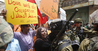 مسيرة فى حى "الشيخ جراح" بالقدس تضامُنًا مع سكانه ضد الاحتلال