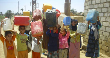 انقطاع المياه عن محافظة المنيا بالكامل