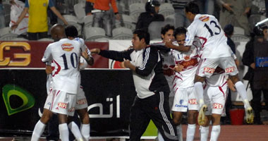 لاعبو الزمالك يفشلون فى الخروج عقب المباراة 