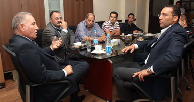 بالصور.. المستشار أحمد الزند فى ندوة اليوم السابع