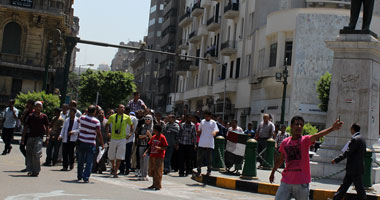 عشرات من طلاب هندسة حلوان ينضمون لمتظاهرى "التحرير"