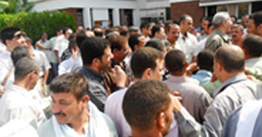 تظاهر العاملين بمديرية المساحة بالغربية للمطالبة بتطبيق اللائحة المالية