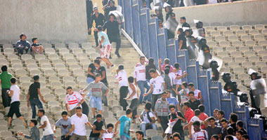 إصابة 46 ضابطاً ومجنداً فى أحداث مباراة الزمالك ووادى دجلة