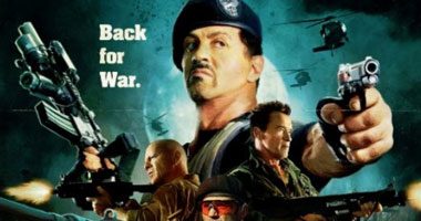 سيمون ويست يصدر البوستر النهائى لـ "The Expendables 2"