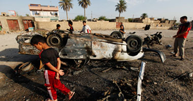 مقتل وإصابة 31 عراقيا بينهم 8 جنود فى تفجير انتحارى بالعاصمة بغداد