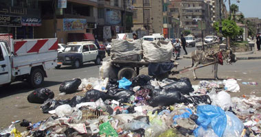  بالصور.. القمامة تغزو مدينة طنطا ونهاية فاشلة لحملة "وطن نظيف" 