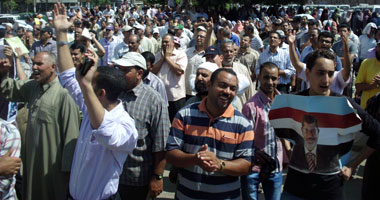 انطلاق مسيرة أنصار المعزول من "الخازندارة" لرابعة العدوية