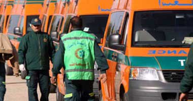 وصول جثث ضحايا حادث "الواحات" لمستشفى دار الفؤاد بأكتوبر