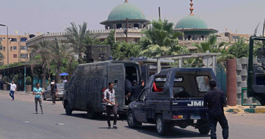 قوات الأمن تكثف من وجودها بمحيط مسجد السلام تحسبا لمظاهرات الإخوان