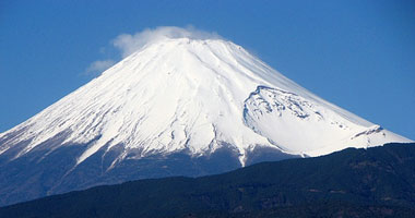 جبل فوجى اليابانى المدرج فى التراث العالمى مهدد بالبركان