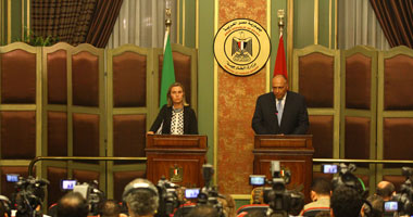 بالصور.. وزير الخارجية ونظيرته الإيطالية يدعوان لقبول المبادرة المصرية بغزة 