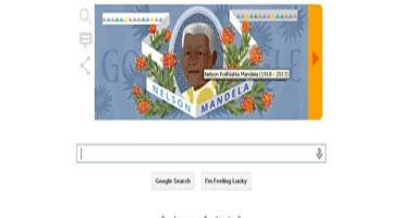 "جوجل" يحتفل بذكرى ميلاد المناضل الراحل نيلسون مانديلا