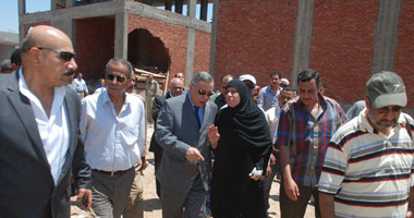 محافظ سوهاج يقود حملة لإزالة التعدى على الأراضى الزراعية بمركز جرجا