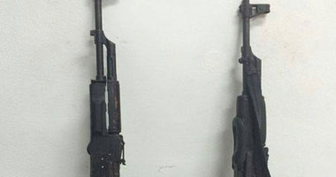 ضبط 21 قطعة سلاح بدون ترخيص فى حملة أمنية بالمنيا