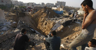 إصابة 8 عناصر من حركة الجهاد الإسلامى فى انهيار نفق بغزة