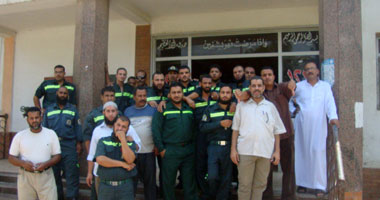 اعتصام عمال الإسعاف بالسويس لليوم الثانى على التوالى