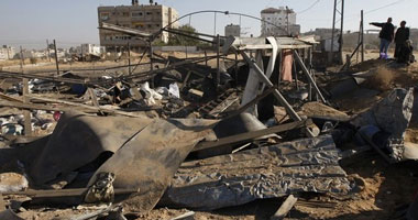 ارتفاع عدد المصابين الفلسطينيين فى غارات إسرائيلية على غزة إلى 25