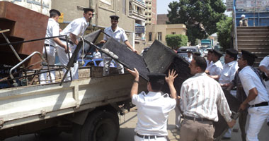 حملات أمنية بميدان الجيزة وأرض اللواء لتنظيم المرور ورفع الإشغالات