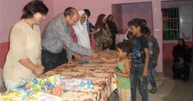 توزيع ملابس العيد على 110 طفل يتيم بالسويس