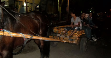 مصرع طفلة سقطت من أعلى عربة "كارو" بأسيوط