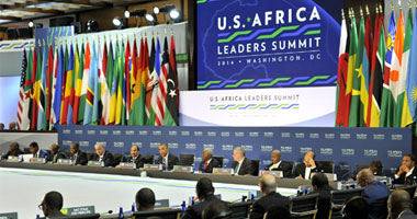 افتتاح الجلسة الأولى للاستثمار فى القمة الأفريقية الأمريكية