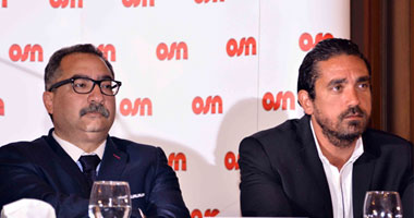 إبراهيم عيسى وأمير كرارة فى مؤتمر إطلاق OSN Plus HD 