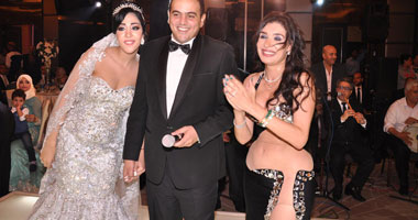 دينا وسعد الصغير وريكو والليثى يشعلون زفاف شيماء خليفة وسامح عبدالحكيم