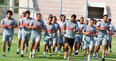 عاصفة ترابية فى الجونة تلغى مران الزمالك الأخير قبل مباراة ليوبار