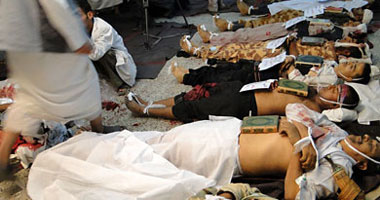مقتل 103 جنود يمنيين فى الهجوم على ثكنة عسكرية
