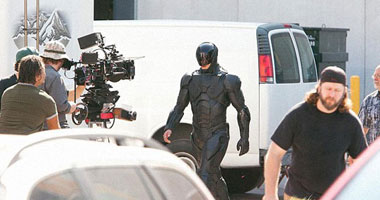 بالصور.. كواليس فيلم "Robocop"