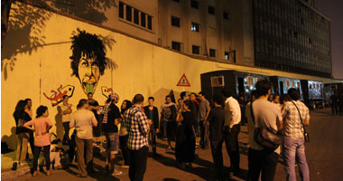 طلاب الإخوان يخرجون فى مسيرة لشارع "محمد محمود"