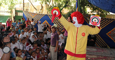 ماكدونالدز مصر ترعى البرامج الصيفية لمدرسة عزبة خير الله 