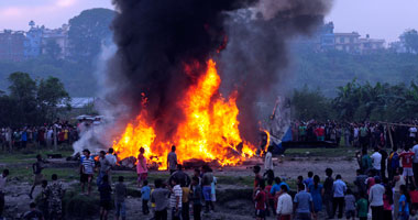 مصرع 8 أشخاص فى انهيار محرقة للطوب فى نيبال