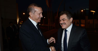 "أوردغان" يستقبل "البدوى" فور وصوله تركيا